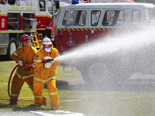 Firefighters now use a new foam that does not contain PFOS or PFOA, but stocks of the old toxic foam remain in the community.