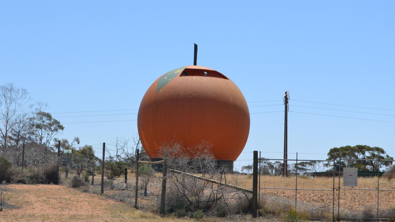 The “Big Orange”. Picture Graham Lamonby