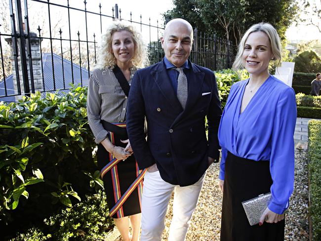 2Kerri McCallum, Neil Whittaker and Sarrah Le Marquand at the launch of Stellar / Picture: Adam Yip