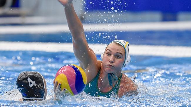 Tilly Kearns at the FINA World Championships in Budapest.