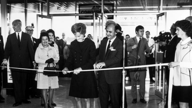 The opening of Australia's first Kmart.