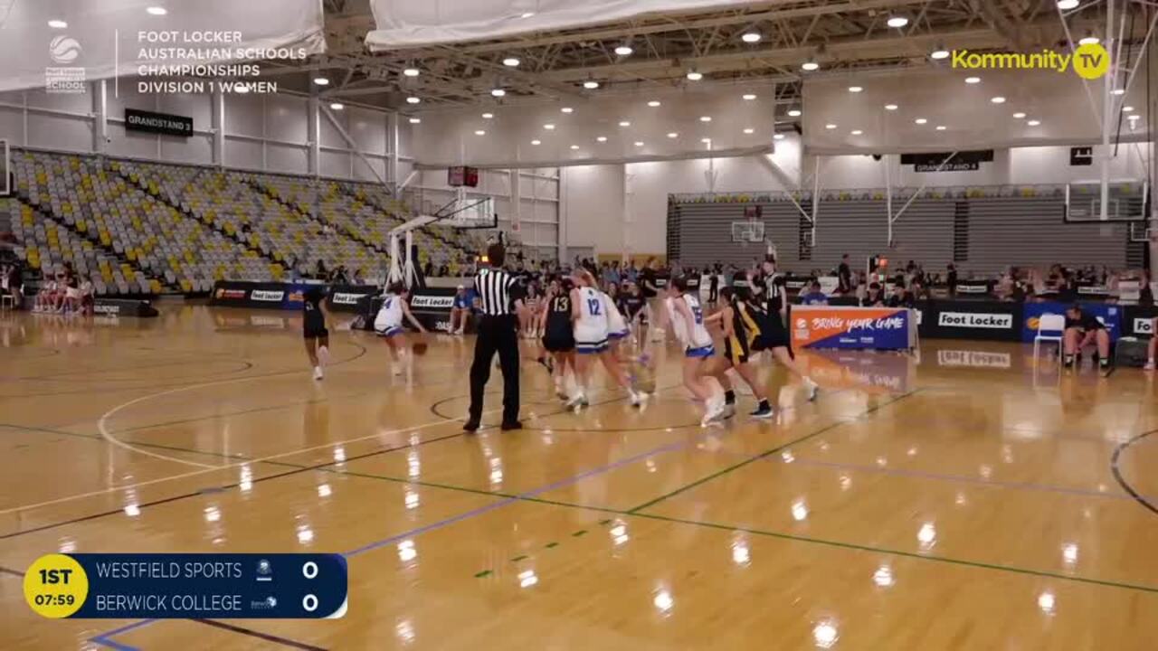 Replay: Westfields Sports High v Berwick College (U20 Women Div 1) - 2024 Basketball Australia Schools Championships Day 2