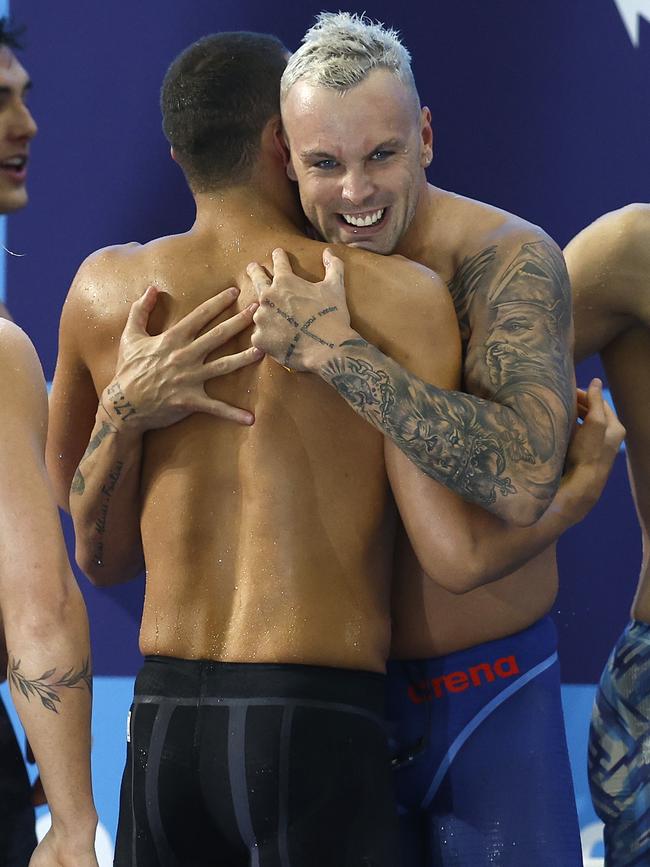 That was outrageous from Kyle Chalmers. (Photo by Daniel Pockett/Getty Images)