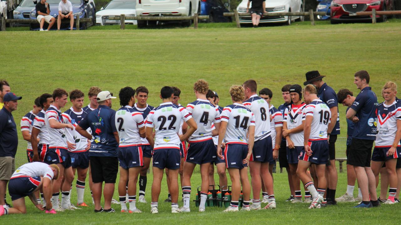 The Central Coast Roosters Laurie Daley Cup team. Picture: Kevin Merrigan