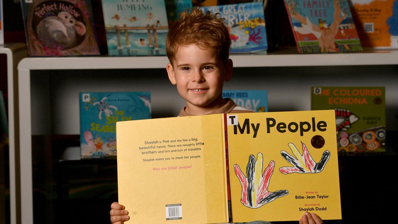 Darcy Noonan, 3, can't wait to meet Play School legend Jay Laga’aia and childrens’ author Billie-Jean Taylor at Townsville Citylibraries’ First 5 Forever Open Day on Tuesday. Picture: Evan Morgan