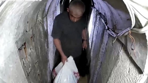 Yahya Sinwar used a network of tunnels under Gaza to hide after the October 7 attack.