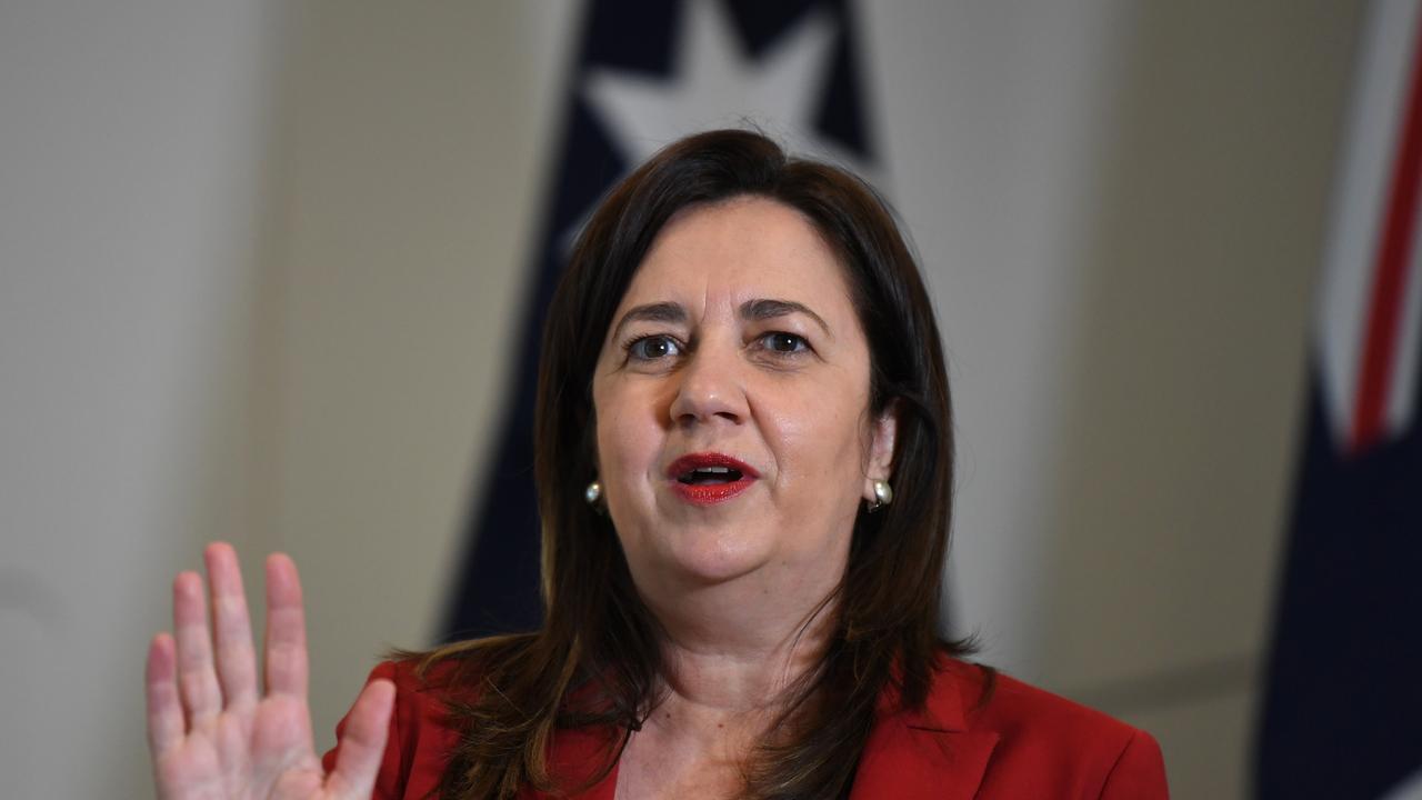 Premier Annastacia Palaszczuk said she did not set fuel prices. Picture: Dan Peled / NCA NewsWire