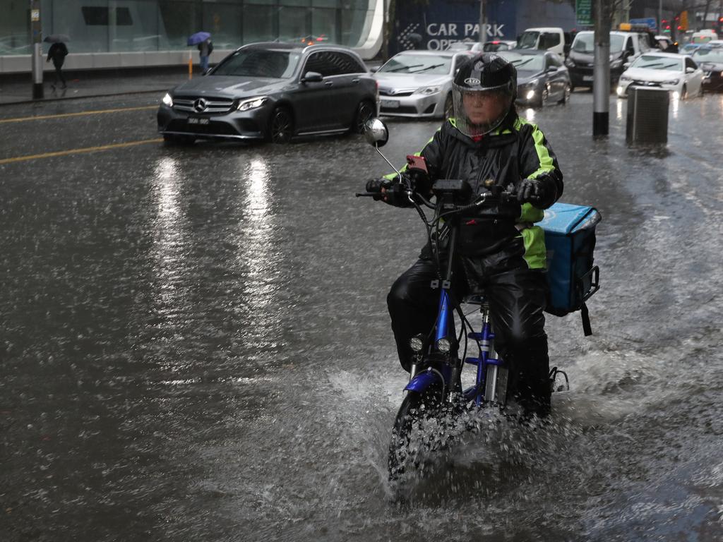 Eighty flood warnings are still in place across NSW. Picture: NCA NewsWire/ David Crosling