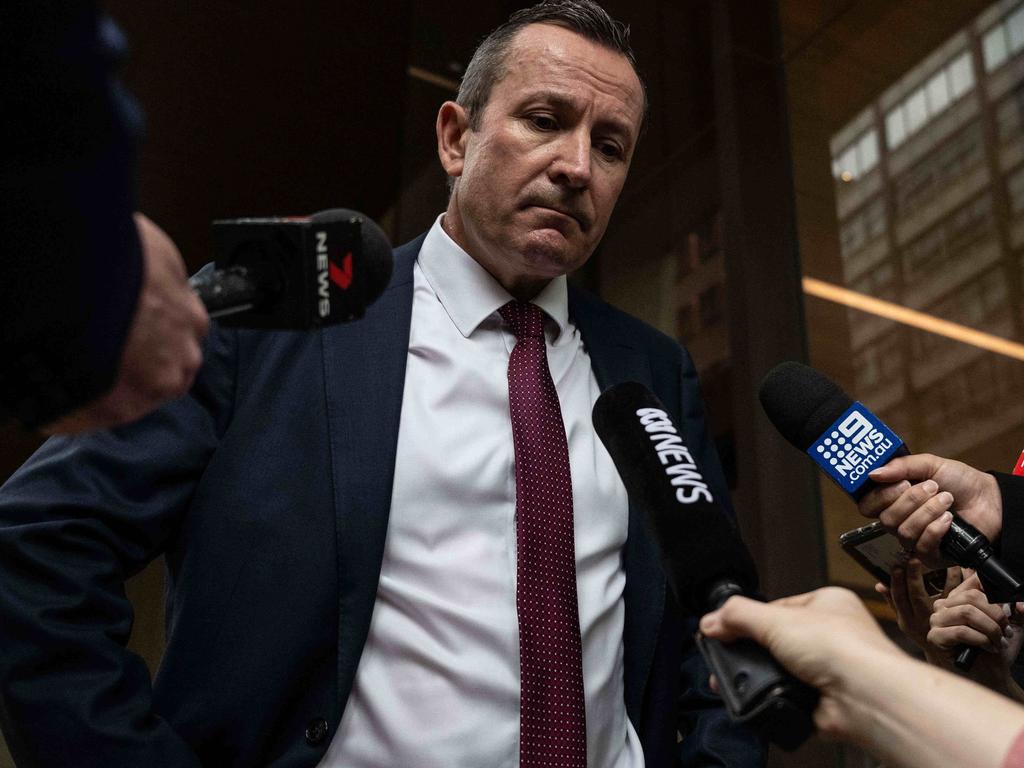 Premier Mark McGowan is under pressure to reintroduce restrictions. Picture: NCA NewsWire/James Gourley