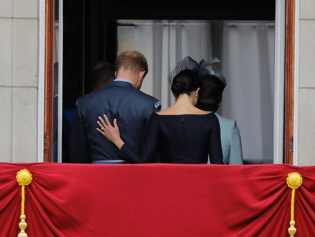 Prince Harry and Meghan Markle have turned their backs on public life. Picture: AFP