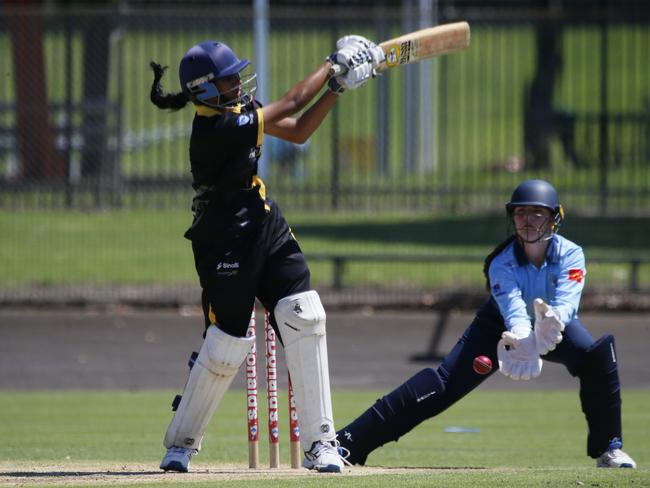 Tanishka Reddy hits out for Blacktown. Picture Warren Gannon Photography