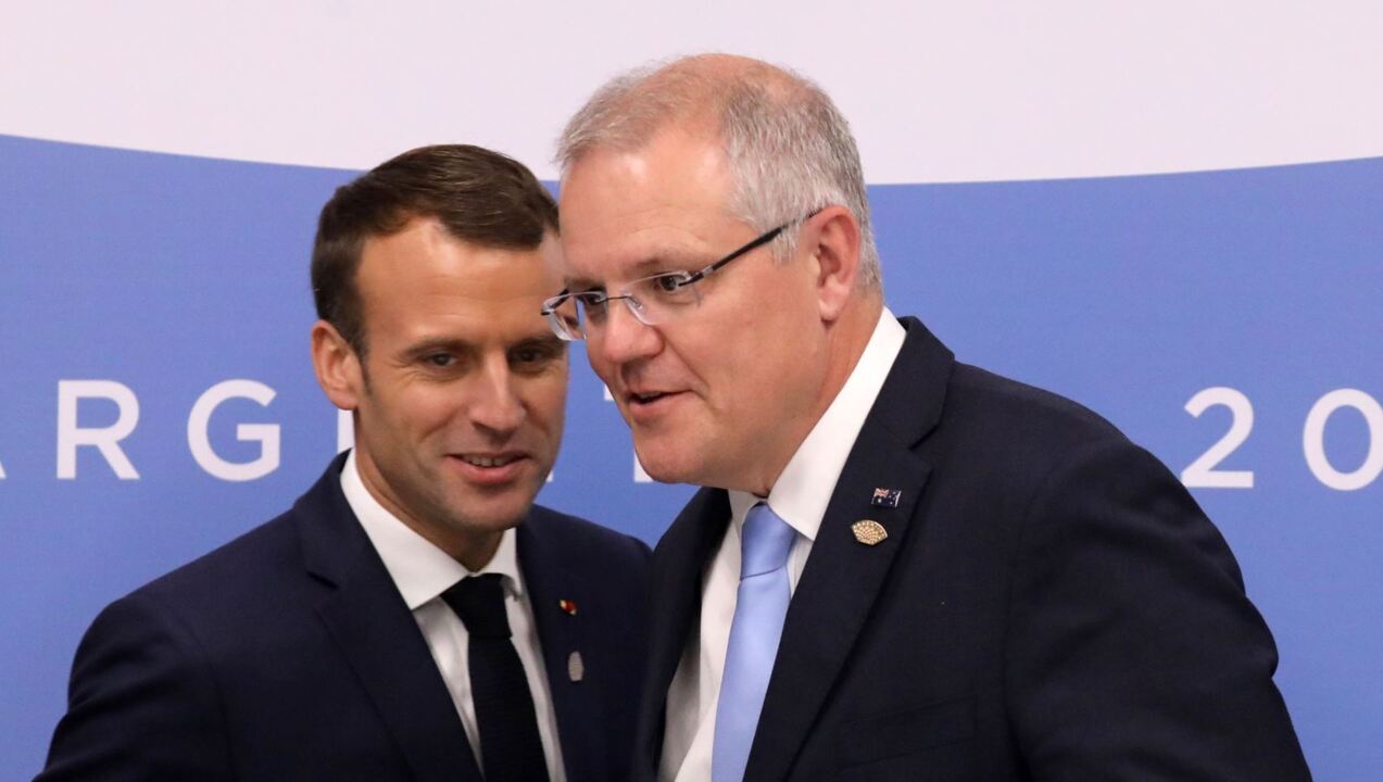 Morrison government’s French submarine deal a ‘good news story’