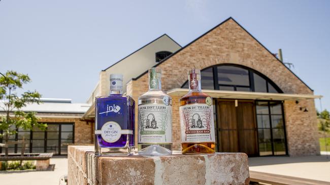 Husk Distillers at Tumbulgum is the only spirit making facility in Australia that makes their gin and rum from paddock to bottle. Picture: Jerad Williams