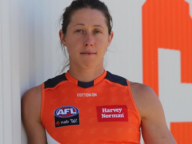 Giants AFLW marquee player Renee Forth plays her first game for club this weekend. Picture: David Swift