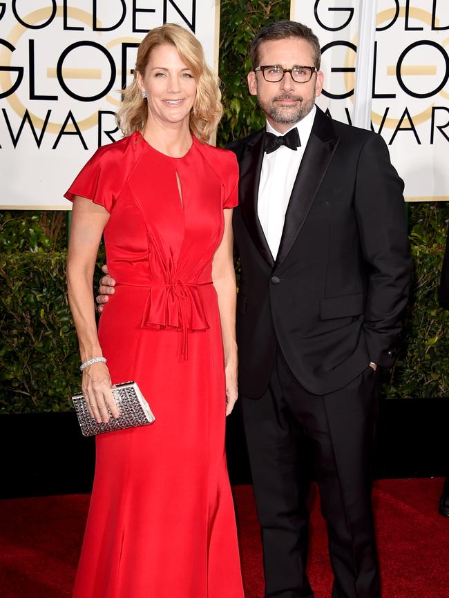 Nancy Carell and Steve Carell.