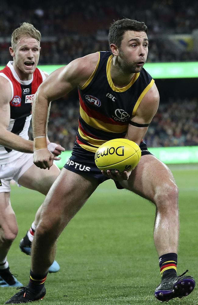 Rory Atkins has left the Crows as a free agent. Picture: Sarah Reed.