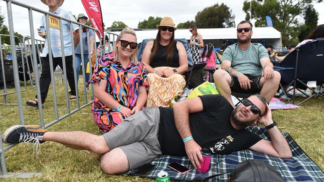 Hello Sunshine Music &amp; Food Festival. Danni Mckeon, Abbi Lane, Steve Mckeon and Matt Mckeon Picture: David Smith