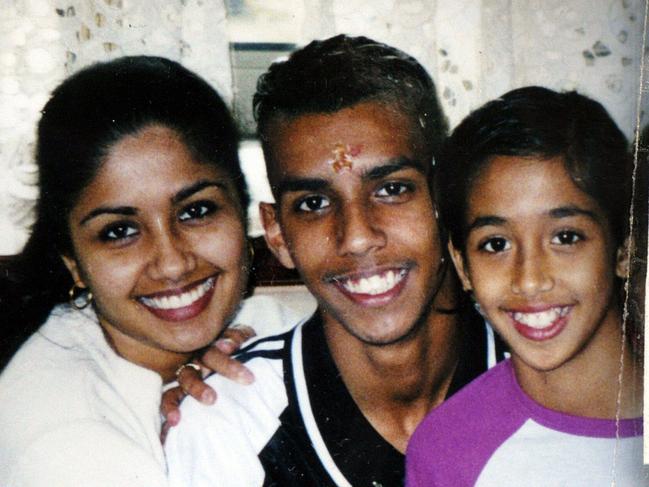 (L to R) Neelma with her brother Kunal and sister Sidhi Singh. Picture: Supplied