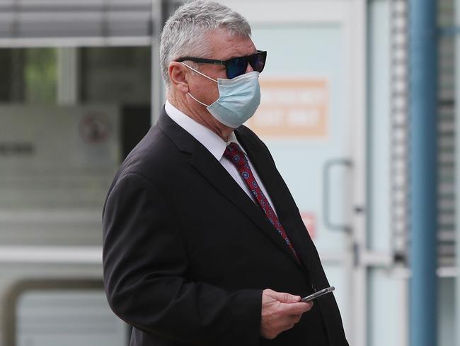 NSW Labor politician John Della Bosca arriving at Gosford Local Court in November last year. Picture: Sue Graham