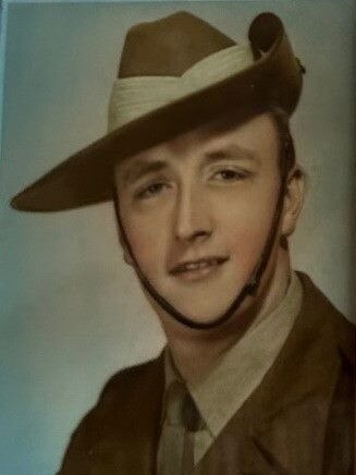 Vietnam veteran John Merrett in 1969 when he began his national service.