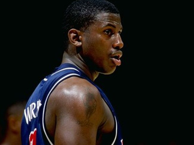 Michael Wright was a star in Europe.