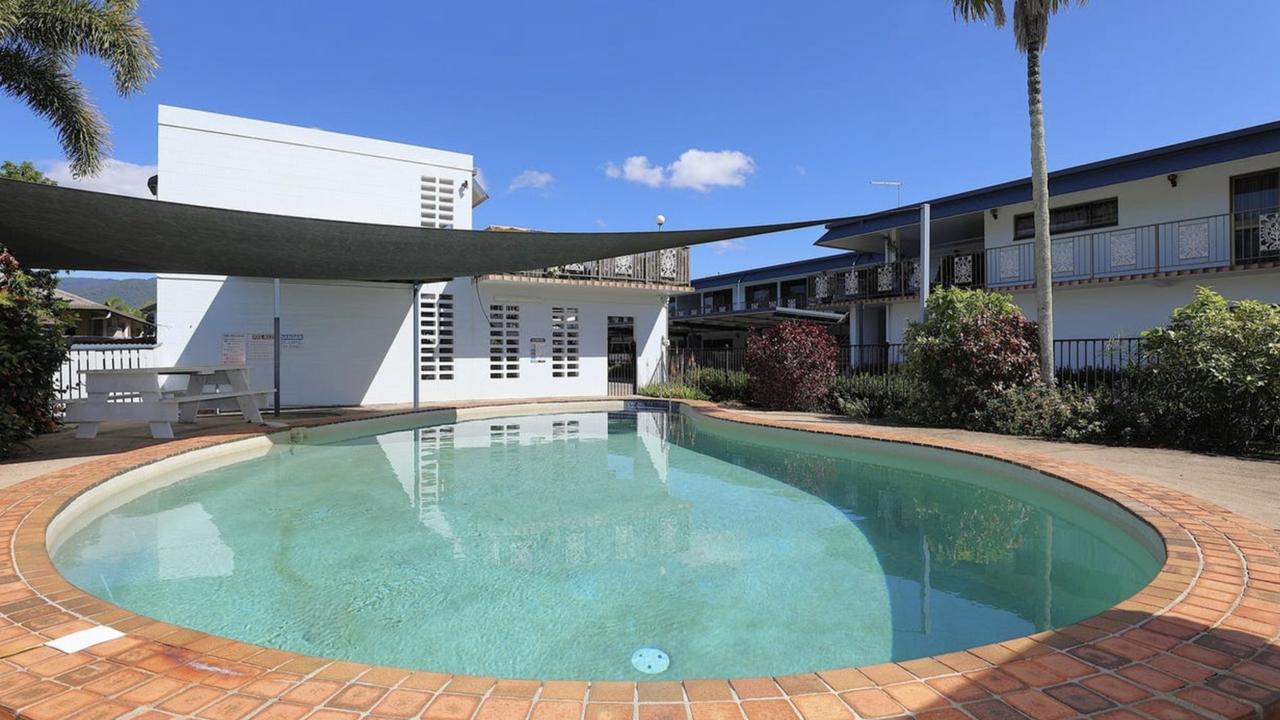 He bought a unit in this Cairns complex this year for $125,000.