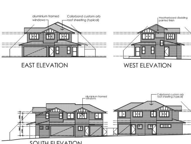 A development application has been lodged with Byron Shire Council, seeking approval of a four-dwelling development in Bangalow.