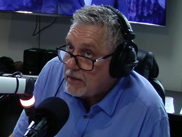 Ray Hadley announces he's quitting his radio show. Picture: 2GB