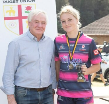 Young rugby gun Ella Koster. Pic: Supplied