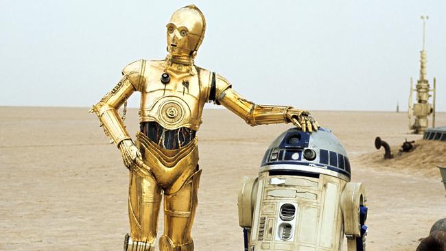 Iconic Star Wars characters C-3PO and R2-D2. Picture: Lucasfilm