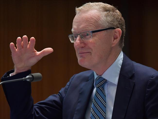 Reserve Bank Governor Philip Lowe. Picture: Getty Images