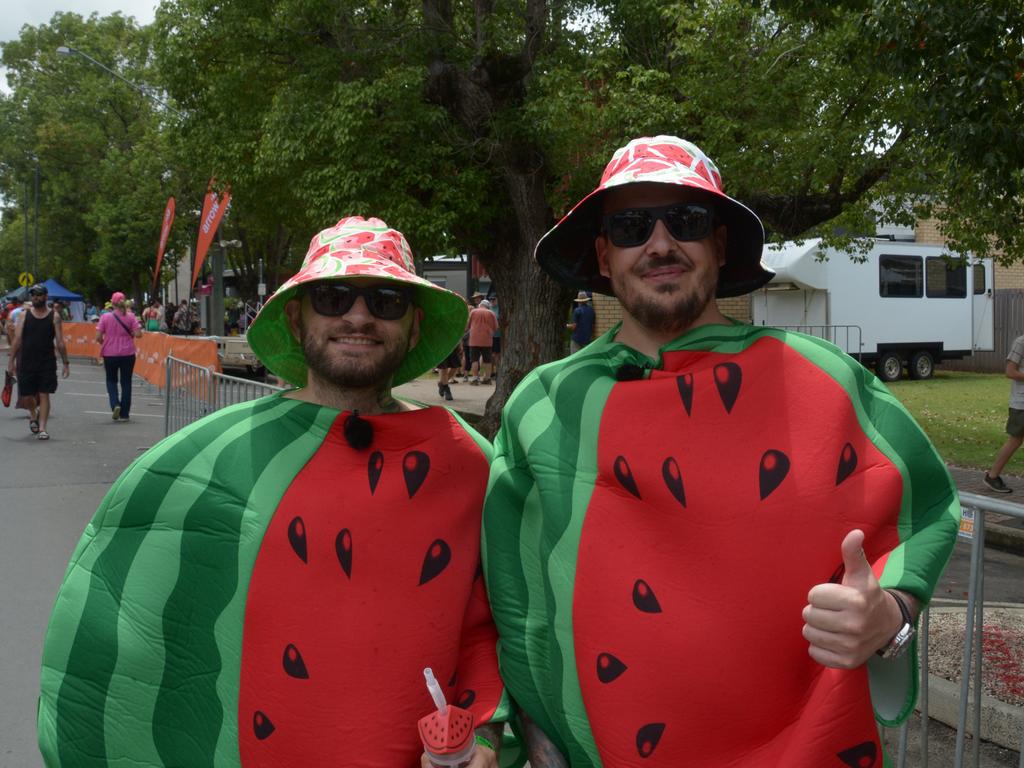 Melons at Melon Fest markets