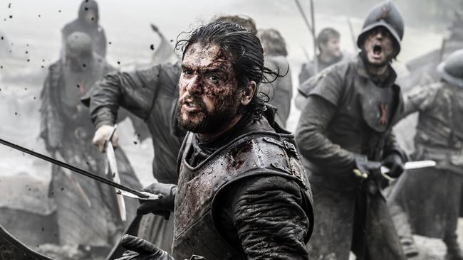 You’ll have to wait a little longer for your Kit Harington fix. Picture: Helen Sloan/HBO via AP