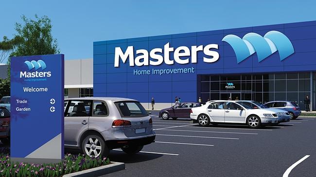 A Masters Home Improvement store at an undisclosed location. These stores are owned by Woolworths and are set to open up acro...