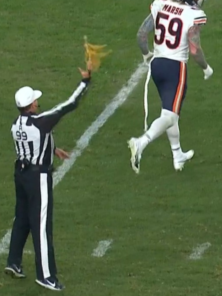 Did video catch NFL ref in a lie following Bears-Steelers Monday