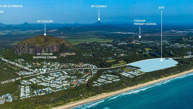 The Dennis Family Corporation has released its plans for a parcel of land at Yaroomba on the Sunshine Coast.