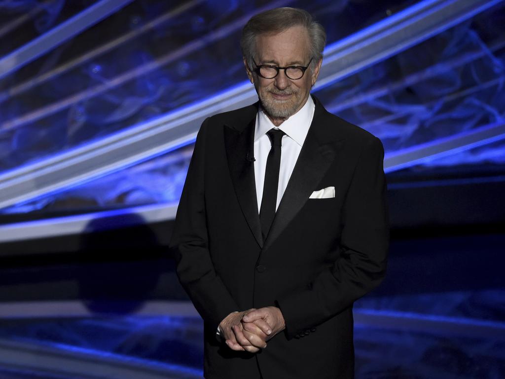 Steven Spielberg introduced the in memoriam tribute at the Oscars. Picture: AP