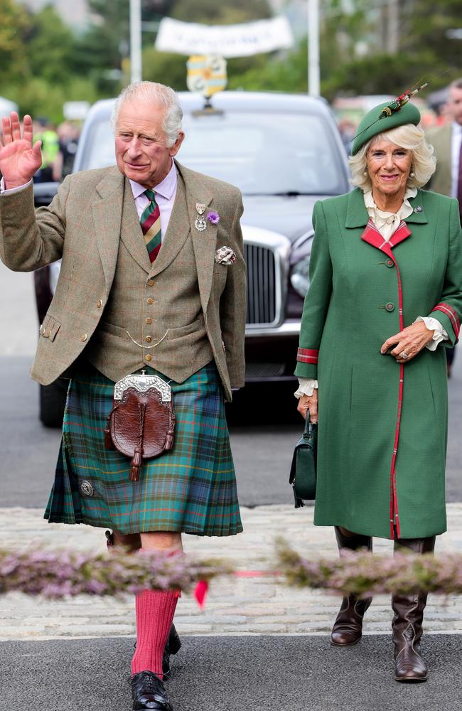 Charles and Camilla in Scotland earlier this month. Picture: Chris Jackson/Getty Images.