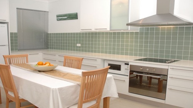 A kitchen in a Sydney home that Ms Slack-Smith and her husband own, after their renovation was completed. Picture: Supplied