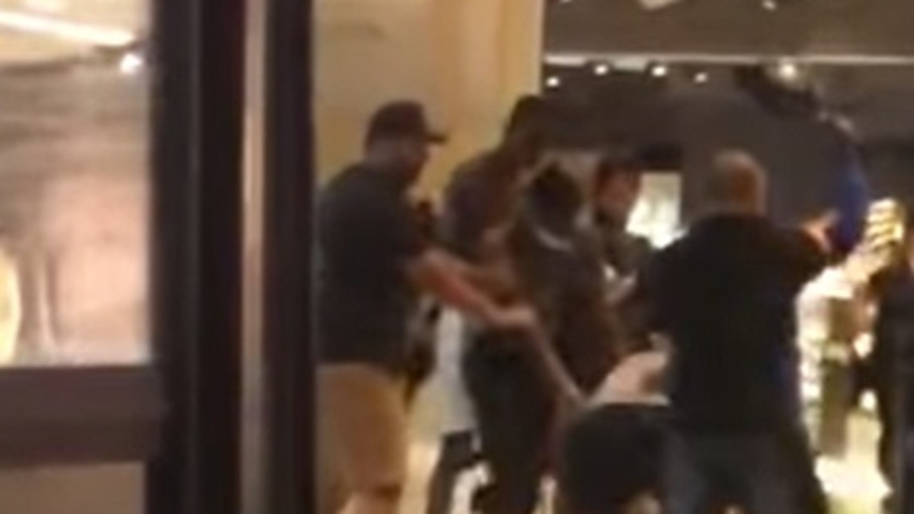 Onlookers captured the horrifying brawl on their phones.