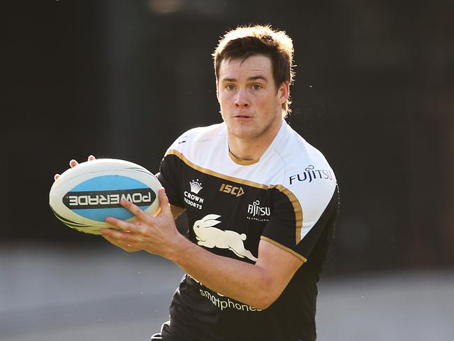 Luke Keary during South Sydney Rabbitohs training session ahead of Saturday's clash with Newcastle. Picture. Phil Hillyard
