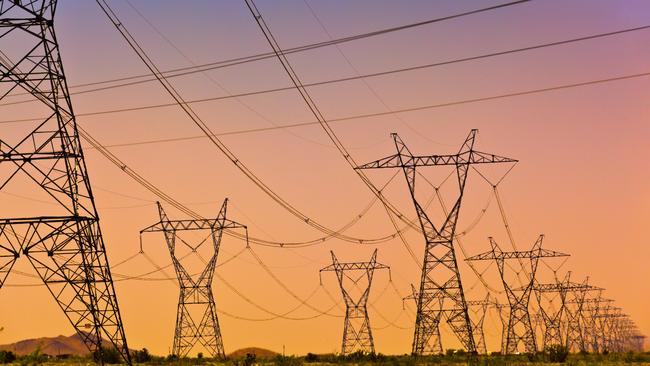 The transmission network cost makes up 45 per cent of the power bill and pays for the transmission and distribution of electricity. Picture: iStock