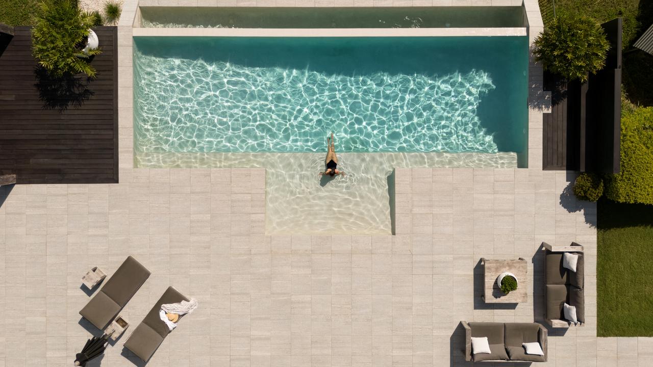 The pool area has a luxury resort feel. Picture: Supplied