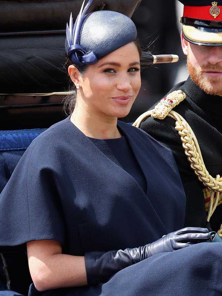 And during the Queen's annual birthday parade, on June 8, 2019. Picture: Chris Jackson/Getty Images.