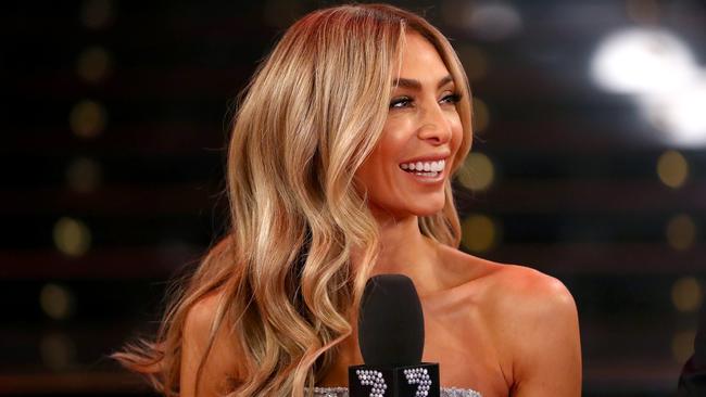 MELBOURNE, AUSTRALIA - SEPTEMBER 23: Nadia Bartel is seen ahead of the 2019 Brownlow Medal at Crown Palladium on September 23, 2019 in Melbourne, Australia. (Photo by Kelly Defina/AFL Photos/via Getty Images)