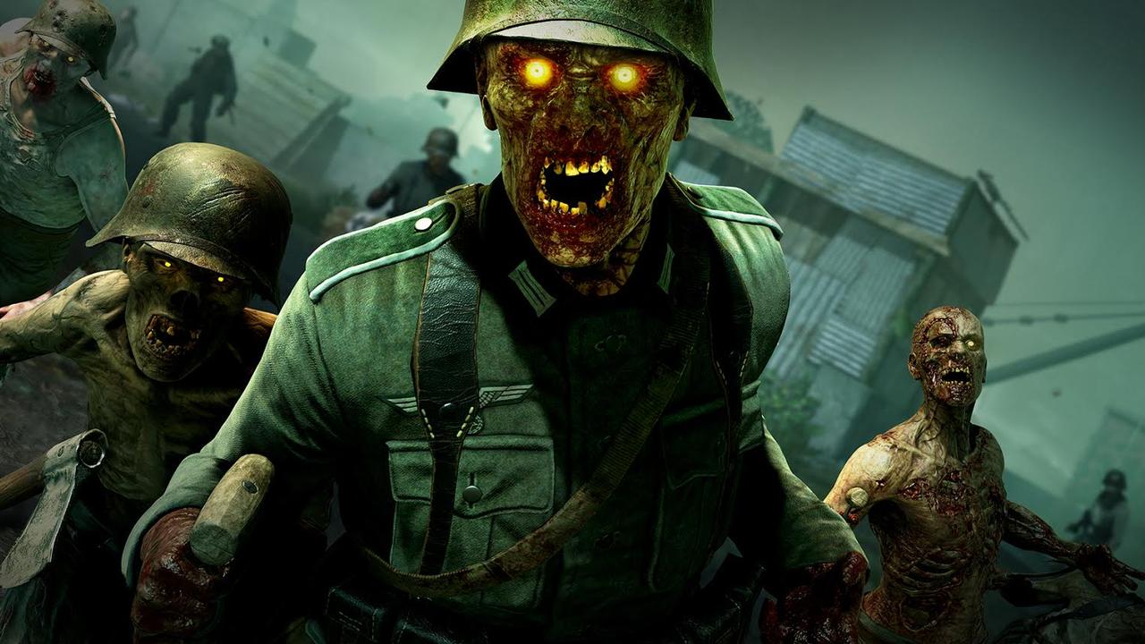 There are four playable characters in the game, meaning you and up to three friends can team up to fight undead Nazis.