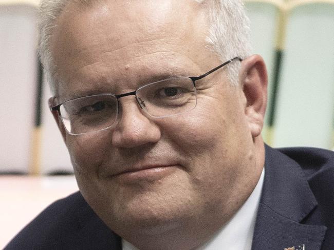 CANBERRA, AUSTRALIA-NCA NewsWire Photos: 20 OCTOBER 2020.QUESTION TIMEPrime Minister Scott Morrison during Question Time in the House of Representatives in Parliament House in Canberra. Picture: NCA NewsWire / Gary Ramage