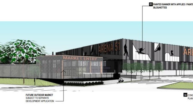 An artists impression of the Indoor Play Centre. Picture: Logan City Council Development Portal.