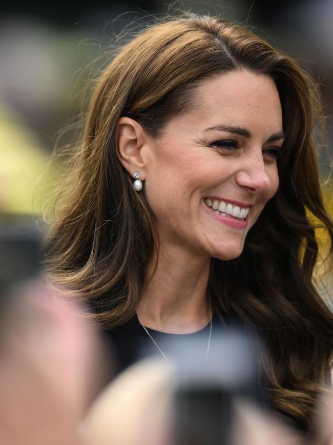 Choosing Oundle would mean that Kate could send all three of her kids to the same school. Picture: Daniel Leal / AFP