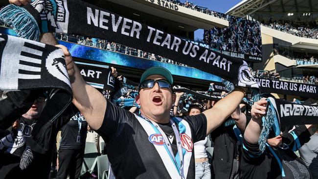 South Australian footy fans won’t be as lucky as Victorians when it comes to ticket prices. Picture: Mark Brake/Getty Images